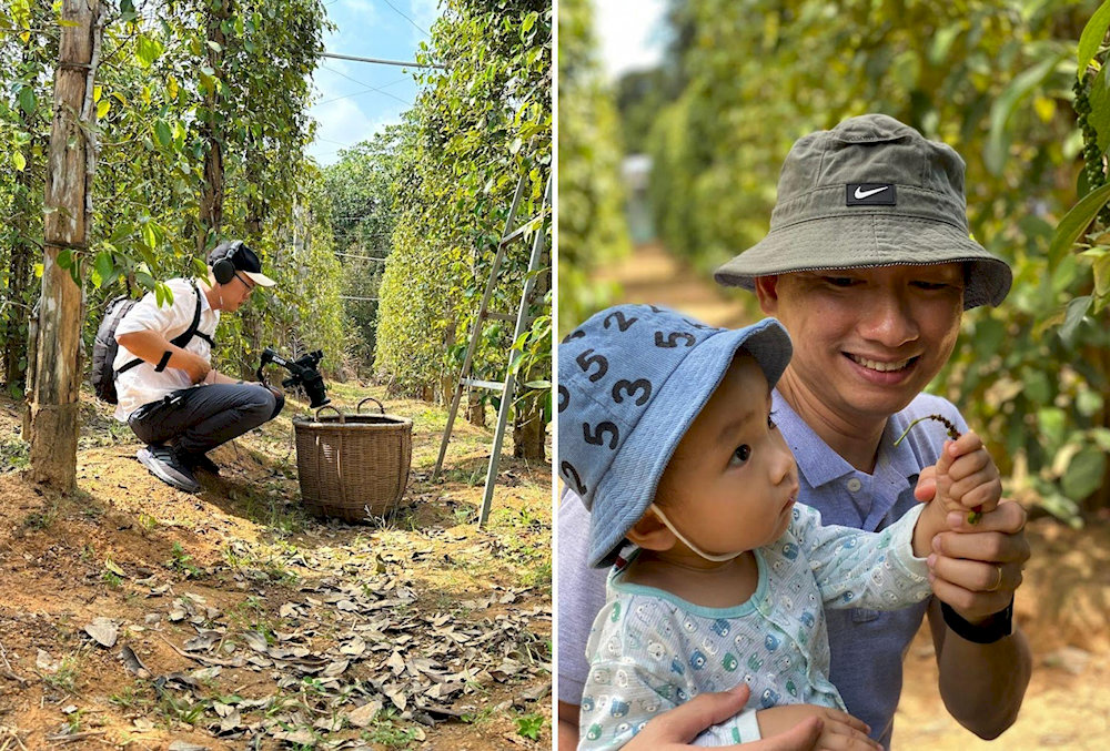 Visitors are often delighted by the hands-on experience offered at Hai Duong pepper farm